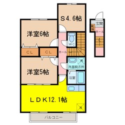 ラディエールの物件間取画像